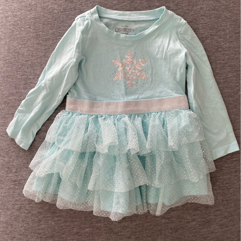 OshKosh B’gosh Baby Girl Long sleeve Tutu Dress